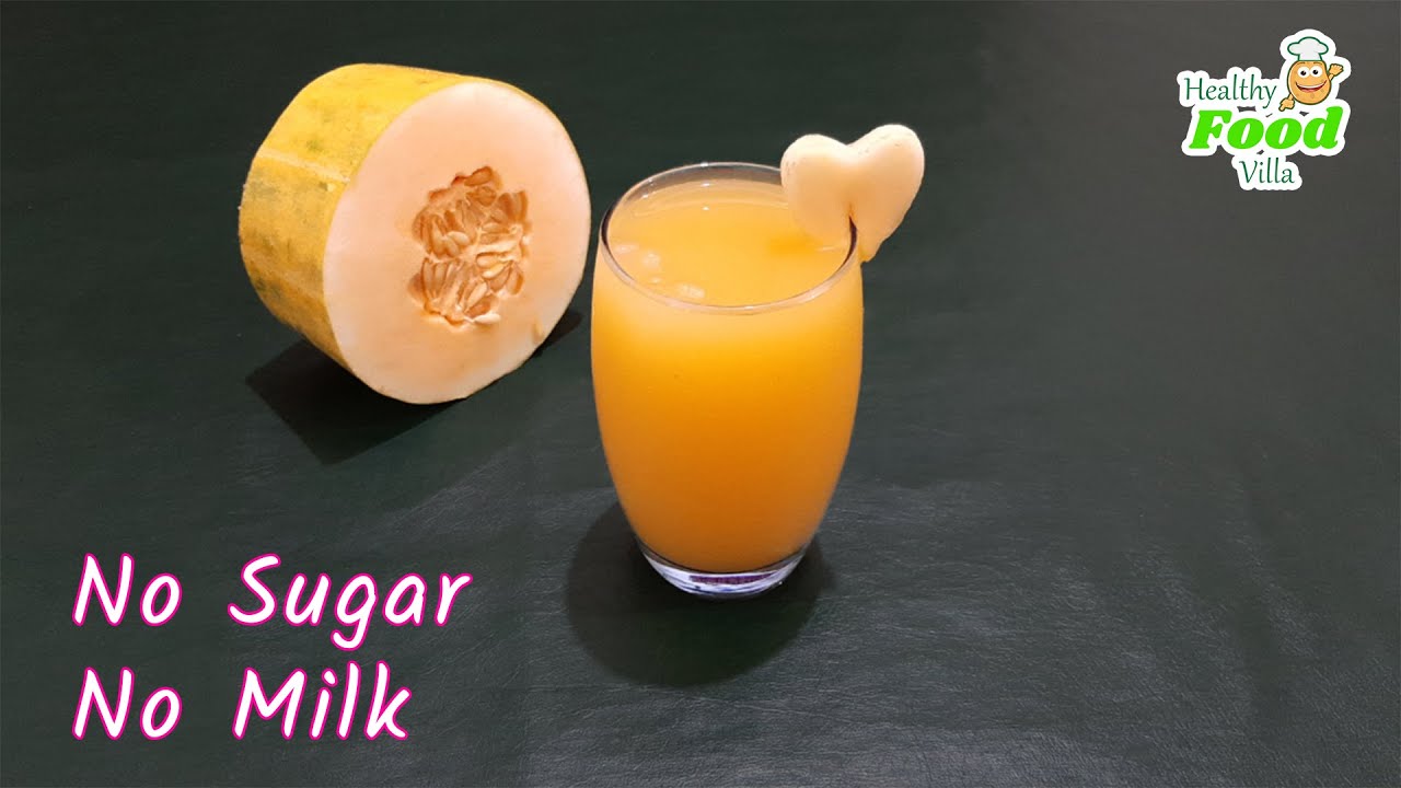 Melon juice Canary melon juice Yellow melon Weight loss juice