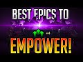 Dont empower trash epics  raid shadow legends