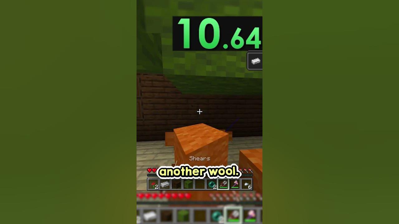 What is The Fastest You Can Speedrun EVERY Minecraft Wool? YouTube