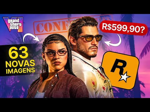 63 NOVAS IMAGENS de GTA 6 - Novos Veículos, Armas e Itens Exclusivos da Vice City Clássica!