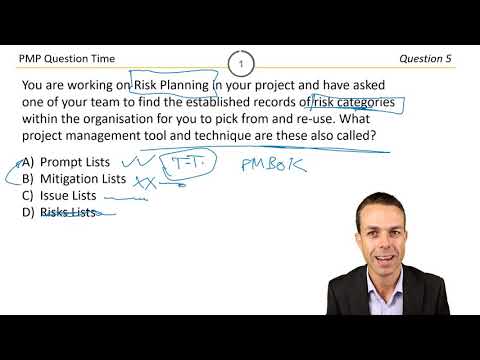 14 - PMP Exam Practice Time! | Five more questions to start your day