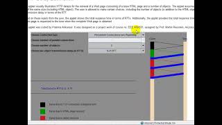 HTTP Delay Estimation - Applet Demo