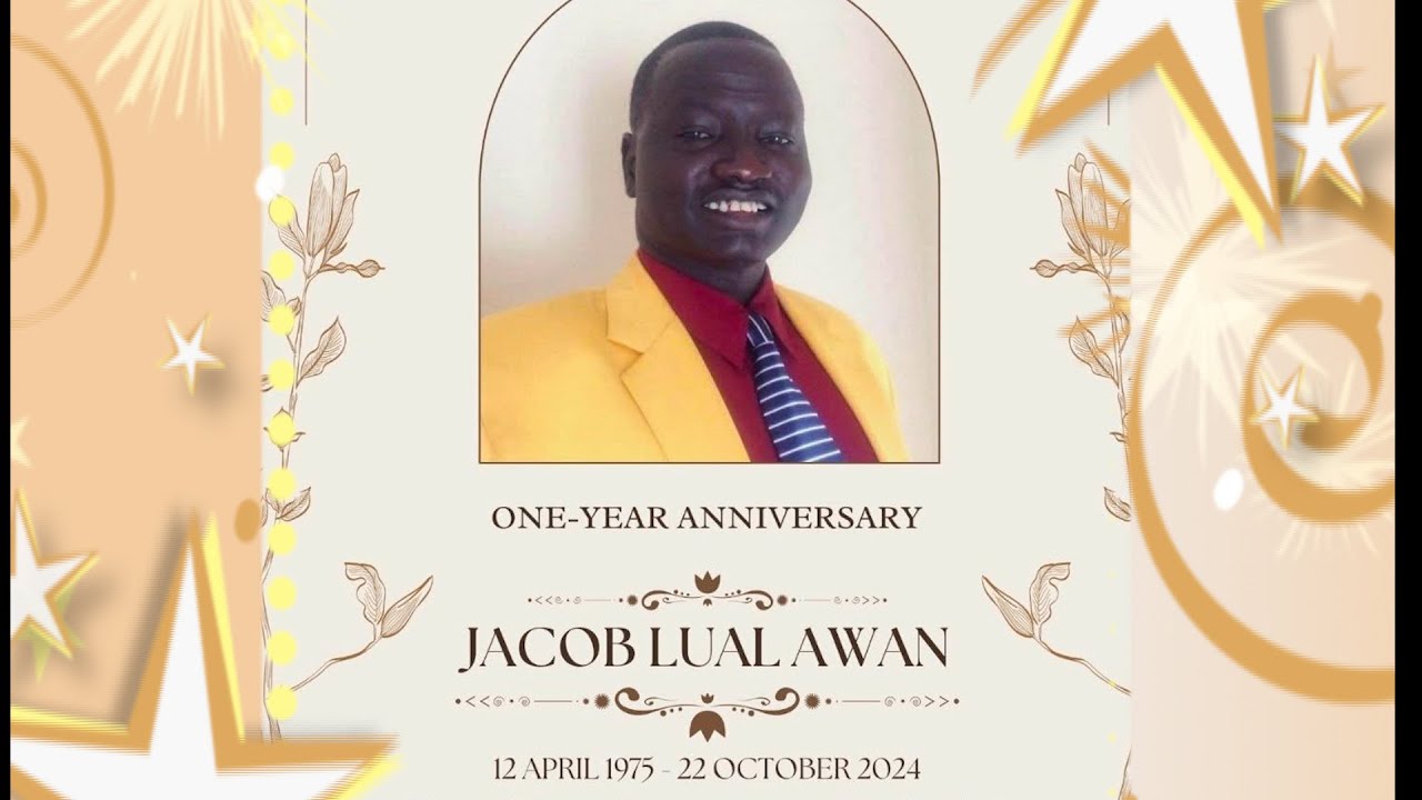 Jacob Lual Awan's 1st Anniversary 18-10-2025