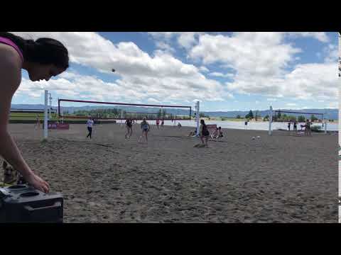 Allie Andrew 2021 beach vs 18s