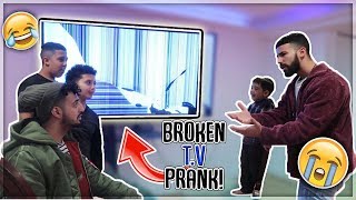 $3000 BROKEN TV PRANK!