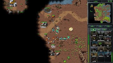 C&C Remastered-Mujalli Mod-Random+Hard AI VS 4 Hard AI "WarZoneShift"