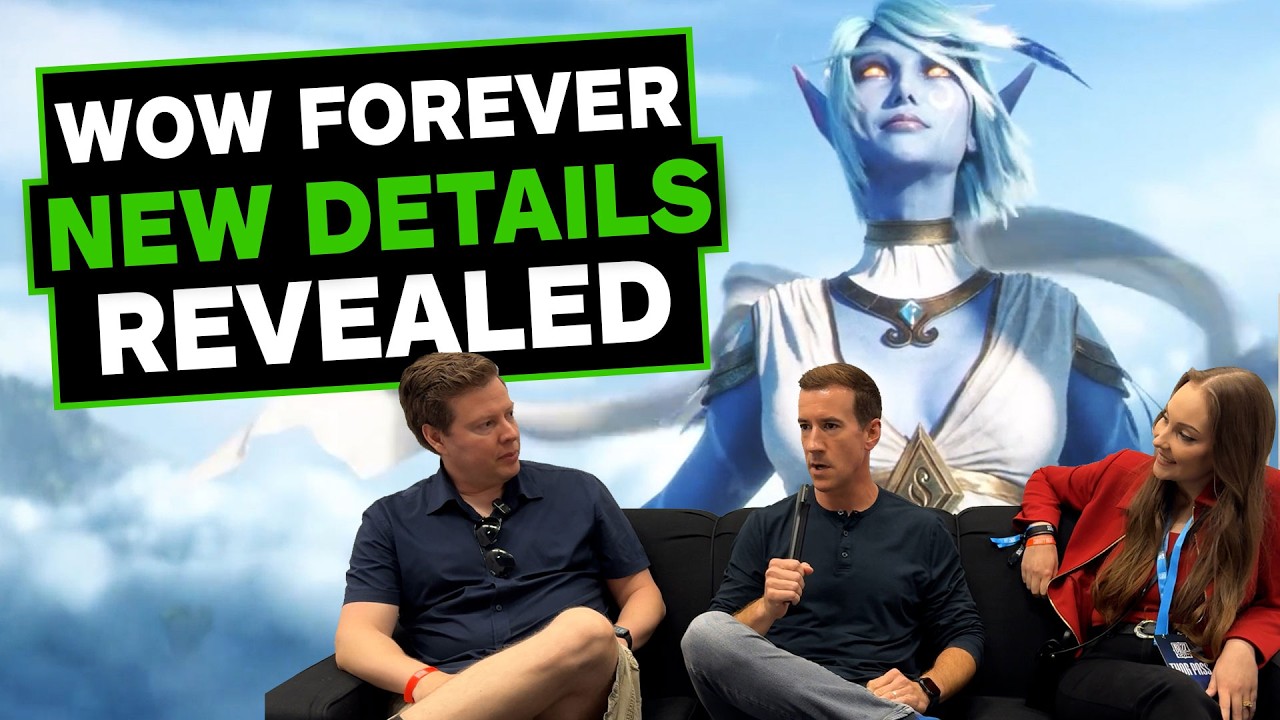 Destin's interview video with Blizzard developers about World of Warcraft Forever, via YouTube