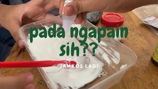 we’re back❗️how to make slime di cekulah 😍