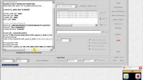 Flash Sony Xperia E dual c1605