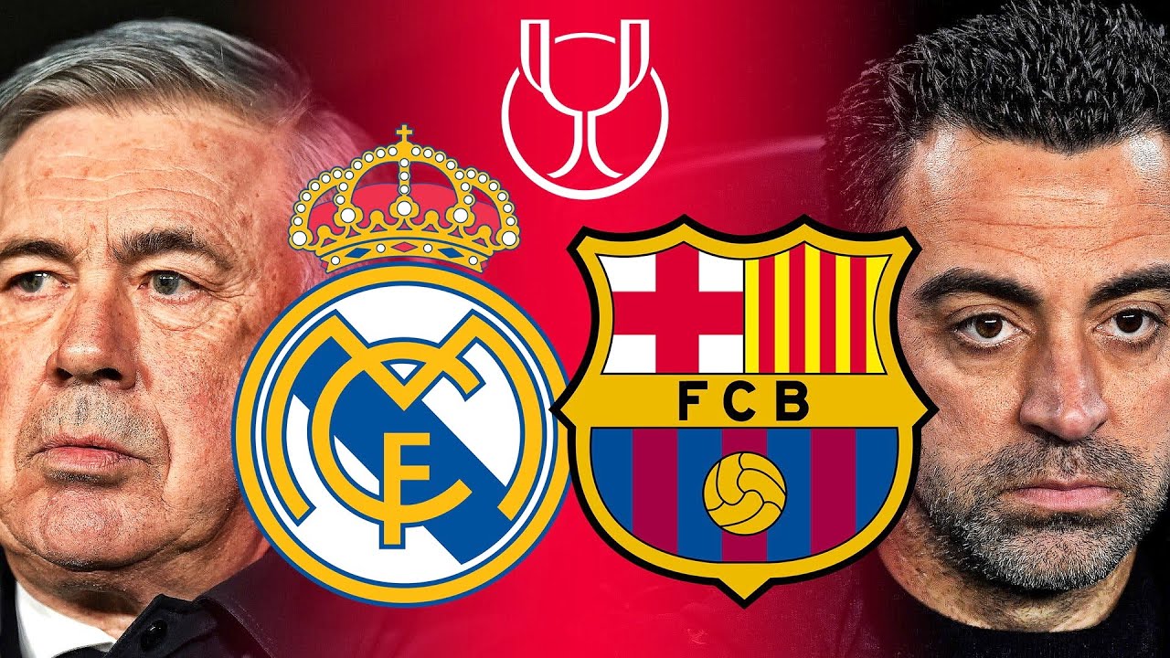 Real Madrid vs Barcelona, Copa del Rey Semi-Final, 1st Leg, El Clasico 2023  - YouTube
