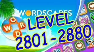 WordScapes Level 2801-2880 Answers | Ice