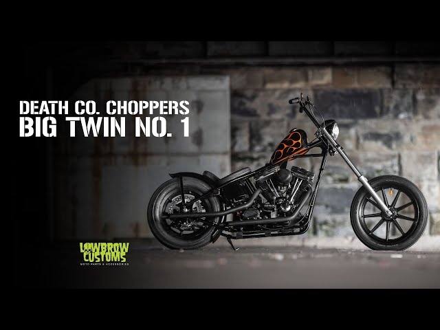 90s Harley Custom Show × Hooters Project Studd - 1993 Harley Big Twin Evo Chopper Build