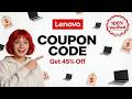 🔒 Lenovo Coupon Code 2026 – ThinkPad Security Features for Business Professionals!