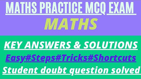 MCQ questions of Maths KSEEB Maths question paper ಗಣಿತದ ಬಹು ಆಯ್ಕೆ ಪ್ರಶ್ನೆಗಳು SSLC exam New Pattern
