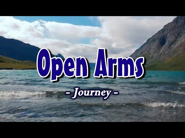 Open Arms - Journey (KARAOKE VERSION) class=