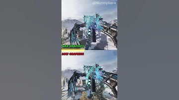 Highest Graphics vs Lowest Graphics | Mythic Krig 6 #codm #shorts