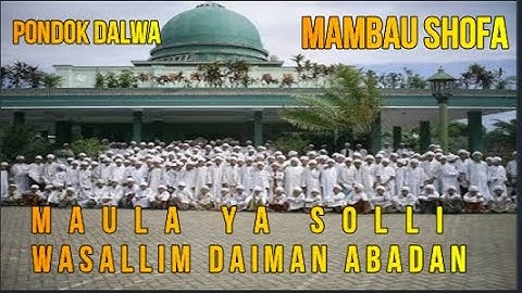Maulid Burdah Full Teks  Hadroh Sholawat Nabi ﷺ Penenang Hati Santri Dalwa #pondokdalwa
