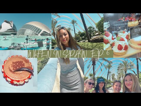 ? Spain Vlog Ep. 6 | Weekend In VALENCIA, Virtual Interning, Bel Mondo Restaurant, Art Museum ?