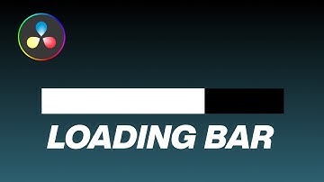 Create a Progress / Loading Bar in Davinci Resolve 18