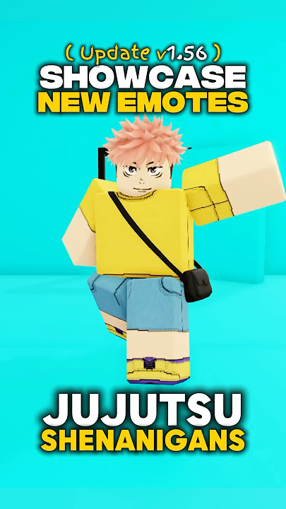 NEW EMOTES IS SO FUN!! #jujutsushenanigans #roblox #foryou #shenanigans #jjk #jjs #itadori #anime