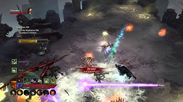 Diablo III Ultimate Evil Edition 2.1.2 [PS4] - Fire Multishot Marauder Set DH T6 Speed Clear