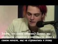 Interview with Gerard Way from My Chemical Romance (26.01.2011) russian subtitles