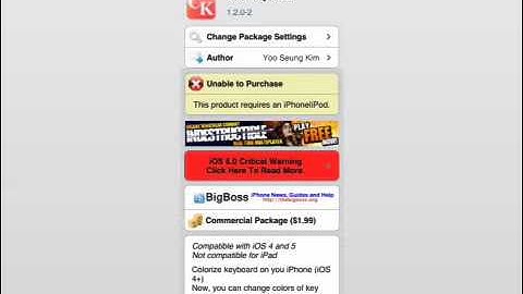 How I get colour keyboard on iPad, iPod touch, and iPhone