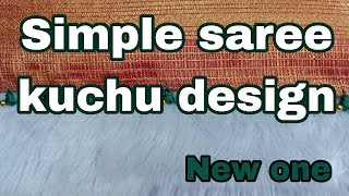 Simple saree kuchu design @SoujanyaMCreations #tassels #saree #trending #new #sareekuchu #kuchulu  screenshot 2