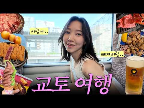교토여행 브이로그✈️ 비행기값 미쳐버린 때 반즉흥으로 떠난 교토여행 (맛집•숙소•일정 추천) thumbnail