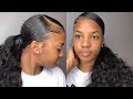 *updated* Sleeeek ponytail tutorial 💁🏽 ft. GHair