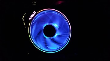 AMD Wraith Prism mirage - colour cycle