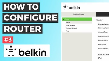 💡How to access Belkin router settings and how to configure Wireless Router v3