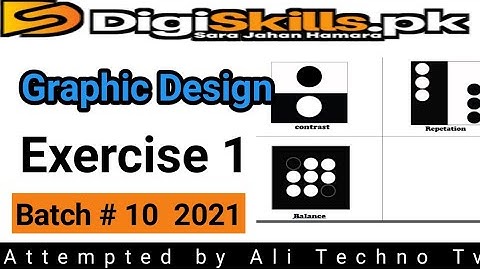 Digiskills Graphic Design Exercise 1 Batch 10 | graphic design exercise 1 solution batch 10 2021