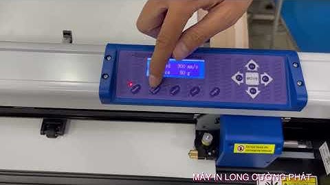 Hướng dẫn sử dụng cơ bản máy cắt decal refine MH 721CD cắt trực tiếp corel