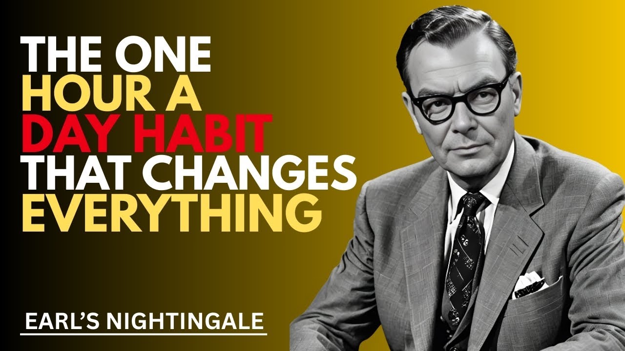 The One Hour a Day Habit That Changes Everything | Earl's Nightingale | Motivational speech