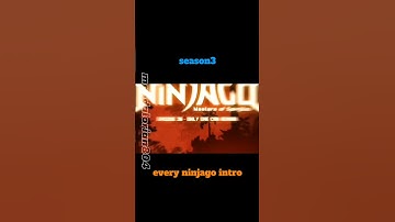 all ninjago intro