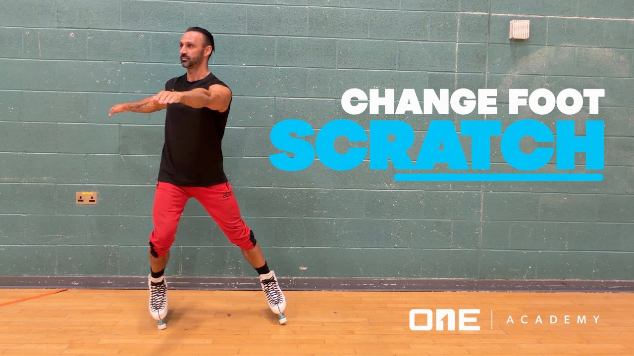 ONE Academy Change Foot Scratch Spin lesson