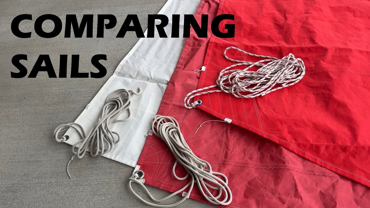 ⁣Sail Comparison (P-16 vs P-18)