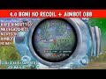 BGMI 4.0 NO RECOIL OBB | BGMI 4.0 NO RECOIL CONFIG | BGMI NO RECOIL CONFIG 4.0  [ 100% Safe No Ban ]