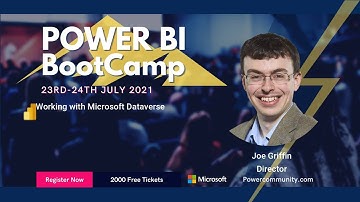Working with Microsoft Dataverse - Power BI Bootcamp 2021