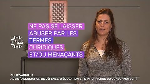 Recevoir un courrier d'un huissier ou d'une société de recouvrement #CONSOMAG