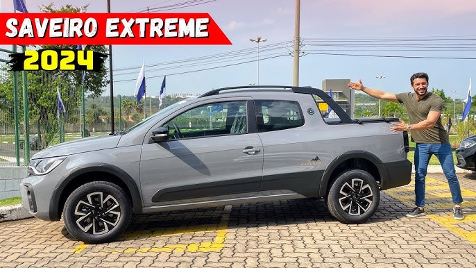 O que VW Saveiro Extreme 2024 perde para custar R$ 9.000 menos que a Cross