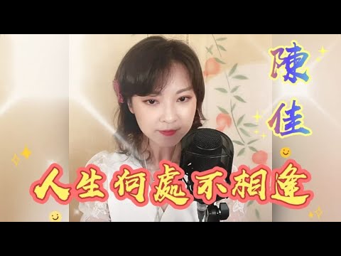 一首好聽粵語歌曲~陳佳主唱 《人生何處不相逢》卡拉ok 歌詞