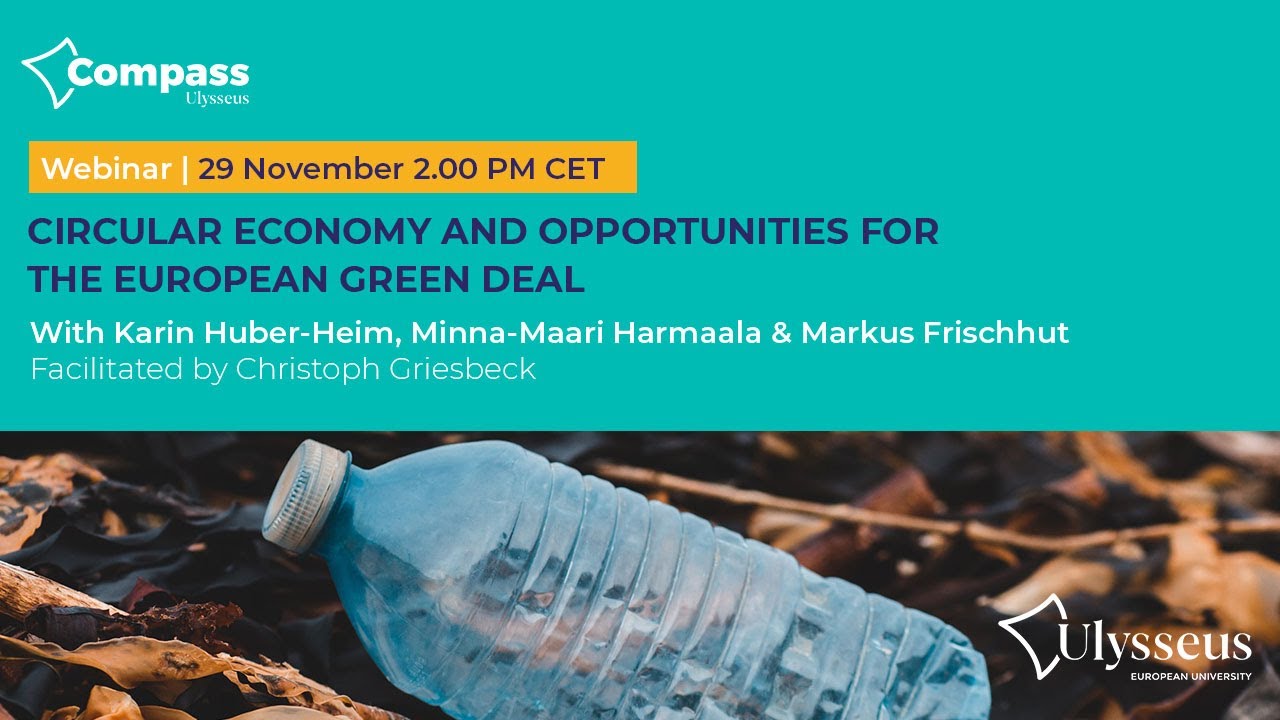 Circular economy and opportunities for the European Green Deal