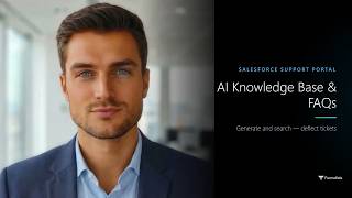 Information Generate a Salesforce Knowledge Base & FAQs with AI — Support Portal Update