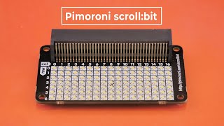 Светодиодная матрица Pimoroni scroll:bit для микрокомпьютера BBC micro:bit. Железки Амперки