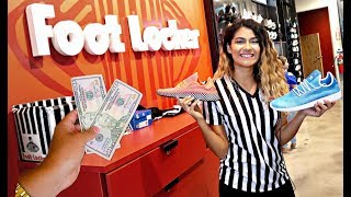 $100 Footlocker Back to School Challenge! (What shoes can you buy for $100?)
