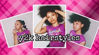 Early 2000S Inspired Natural Hairstyles