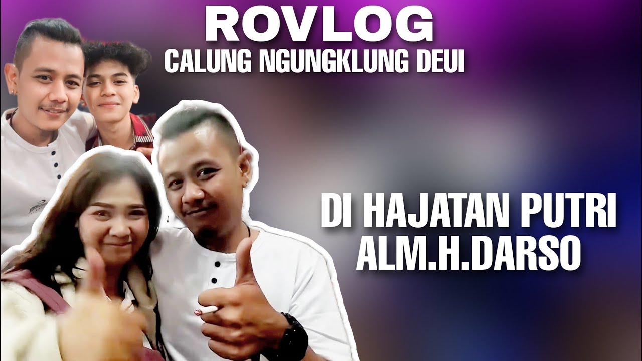 ROVLOG | RUSDY OYAG MENGHADIRI UNDANGAN PERNIKAHAN PUTRI ALM.H.DARSO | 