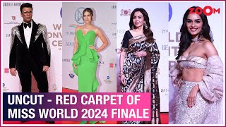 Red Carpet of Miss World 2024 Finale | Nita Ambani, Kriti Sanon, Pooja Hegde, Karan Johar attend